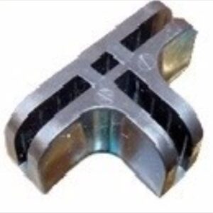 Conectivo Laterais Frente Cruz Nº 04, para modulados de Vidro ou Tela