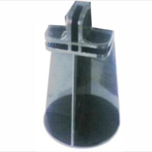 Conectivo Pé Central Frente Nº P4, para modulados de Vidro ou Tela