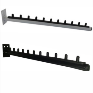 RT Cabideiro Frontal, de parede, Reto, 10 pinos, modelo simples